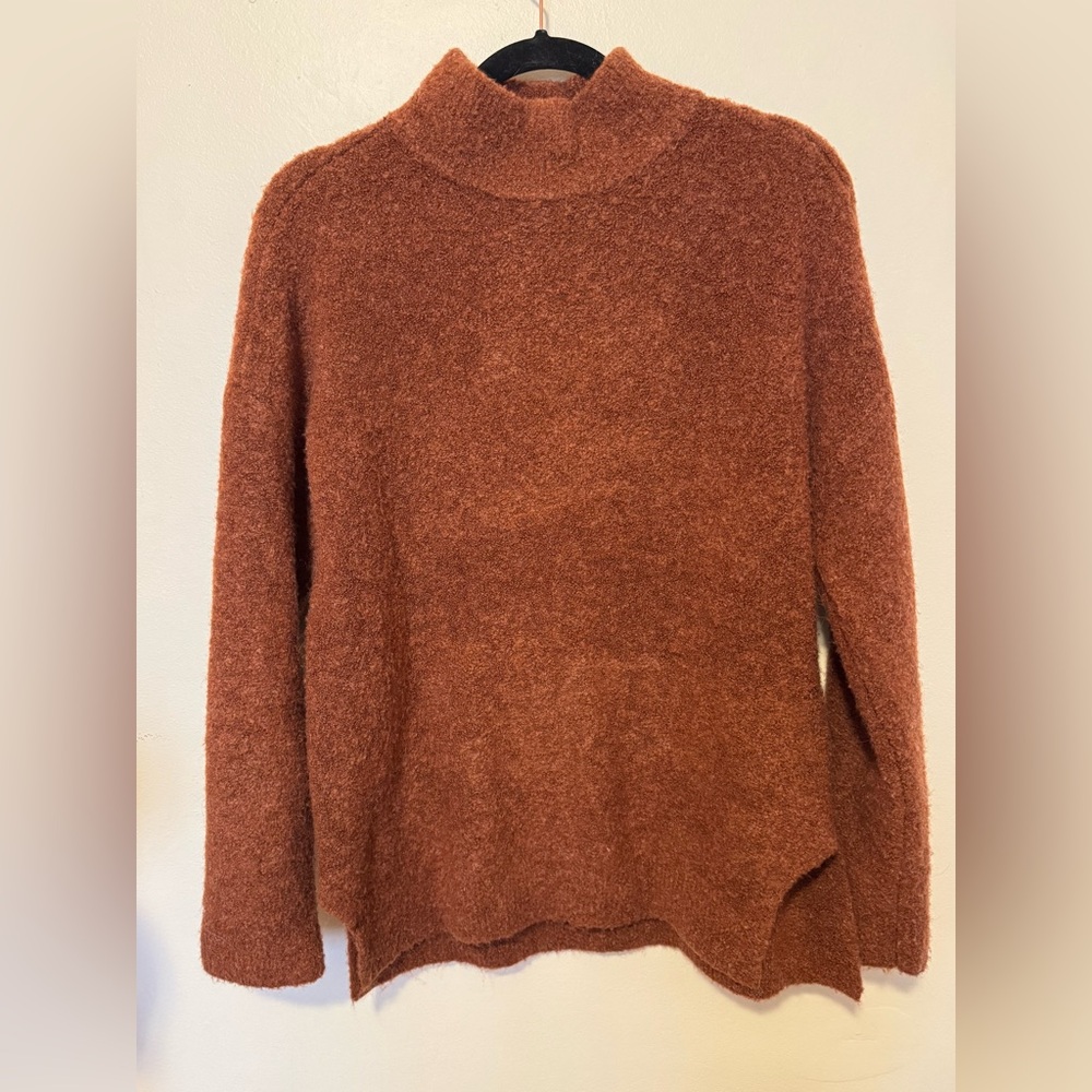 Cozy Orange Brown Sweater from Abercrombie and Fitch